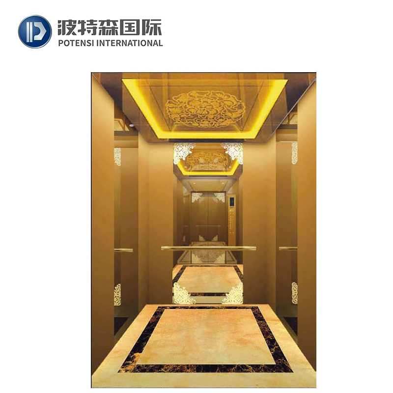 Potensi-Fuji passenger elevator with machine room